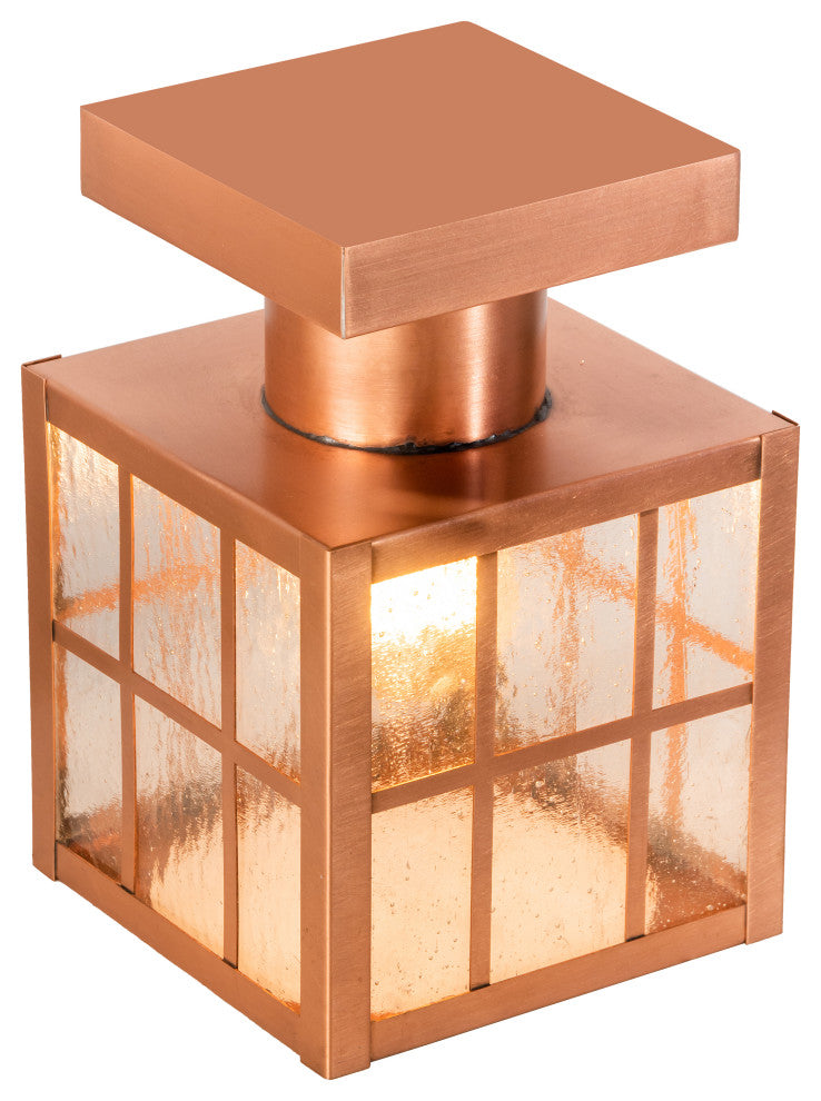 6 Square Hudson Welcome Lantern Flushmount