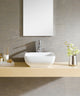 Fine Fixtures White Vitreous China Bulging Square Vessel Sink