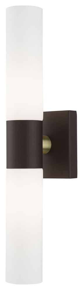 Livex Lighting Bronze ADA 2-Light Vanity Sconce
