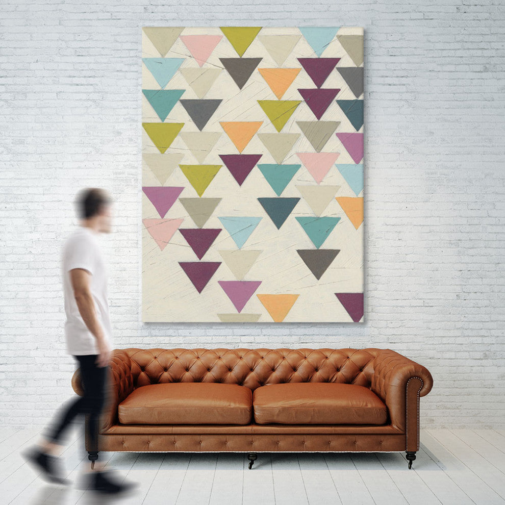 "Confetti Prism IX" Fine Art Giant Canvas Print, 54"x72"