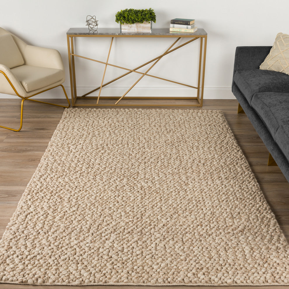 Gorbea GR1 Latte 6' x 9' Rug