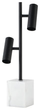 Dane Black Metal Table Lighting