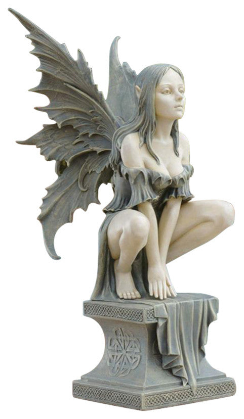 Fairy Winged Large Perilous Perch Statue