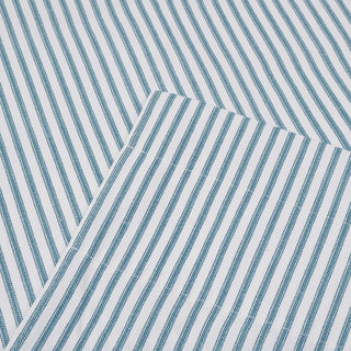 Plaza Stripe Tailored Tiers, Blue, 56"x24"