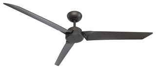 Roboto 3-Blade Smart Ceiling Fan 62in Oil Rubbed Bronze, Remote Control