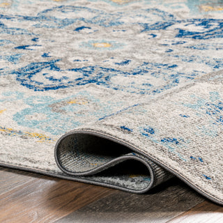 Nuloom Withered Bloom In Bouquet Area Rug, Blue 4'x6'