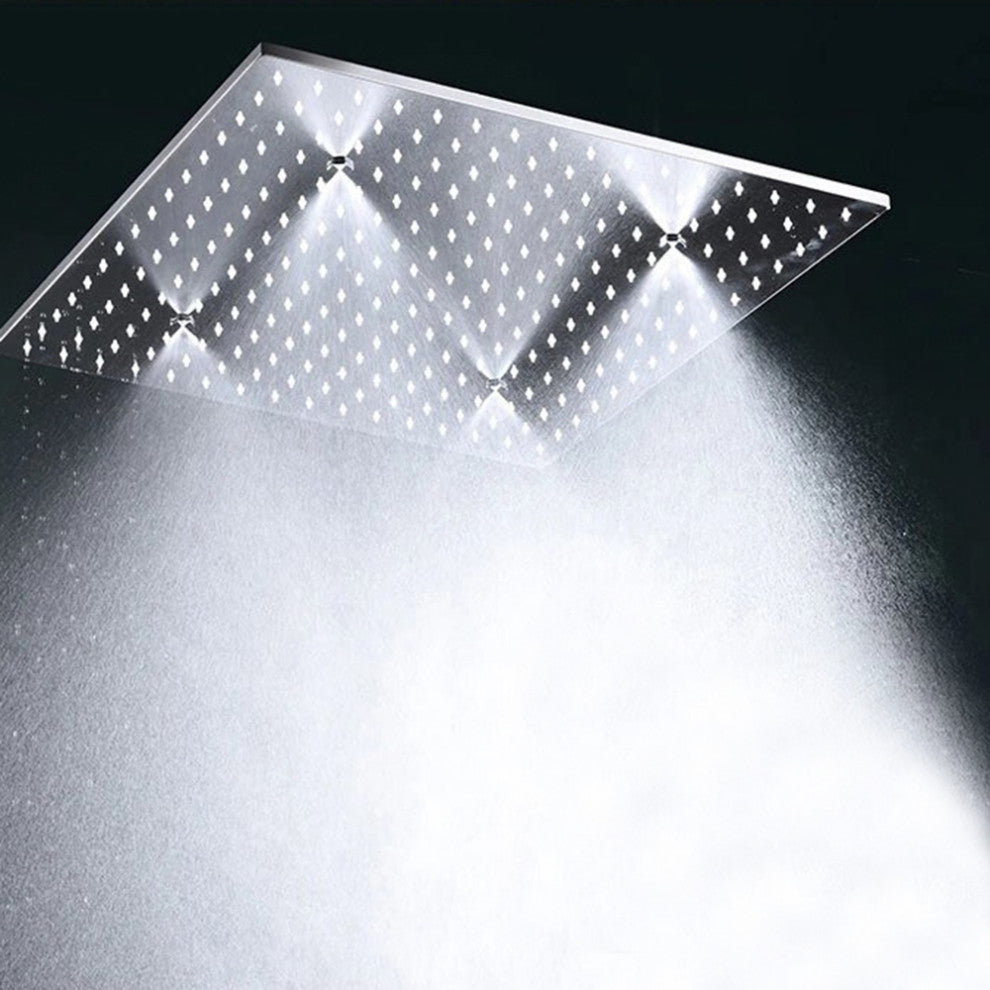 Fontana Lima 20 Inch LED Chrome Shower Set