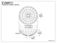 Transparent Crystal Glass Vessel Bathroom Sink without Overflow Hole EVSMFC1