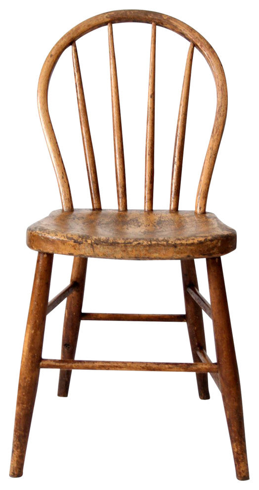 Consigned, Antique Spindle Back Chair