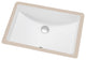 Dawn Under Counter Rectangle Ceramic Basin with Overflow