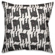 All the Black Labs 18x18 Spun Poly Pillow