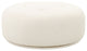 Fickle Swivel Ottoman, Cream