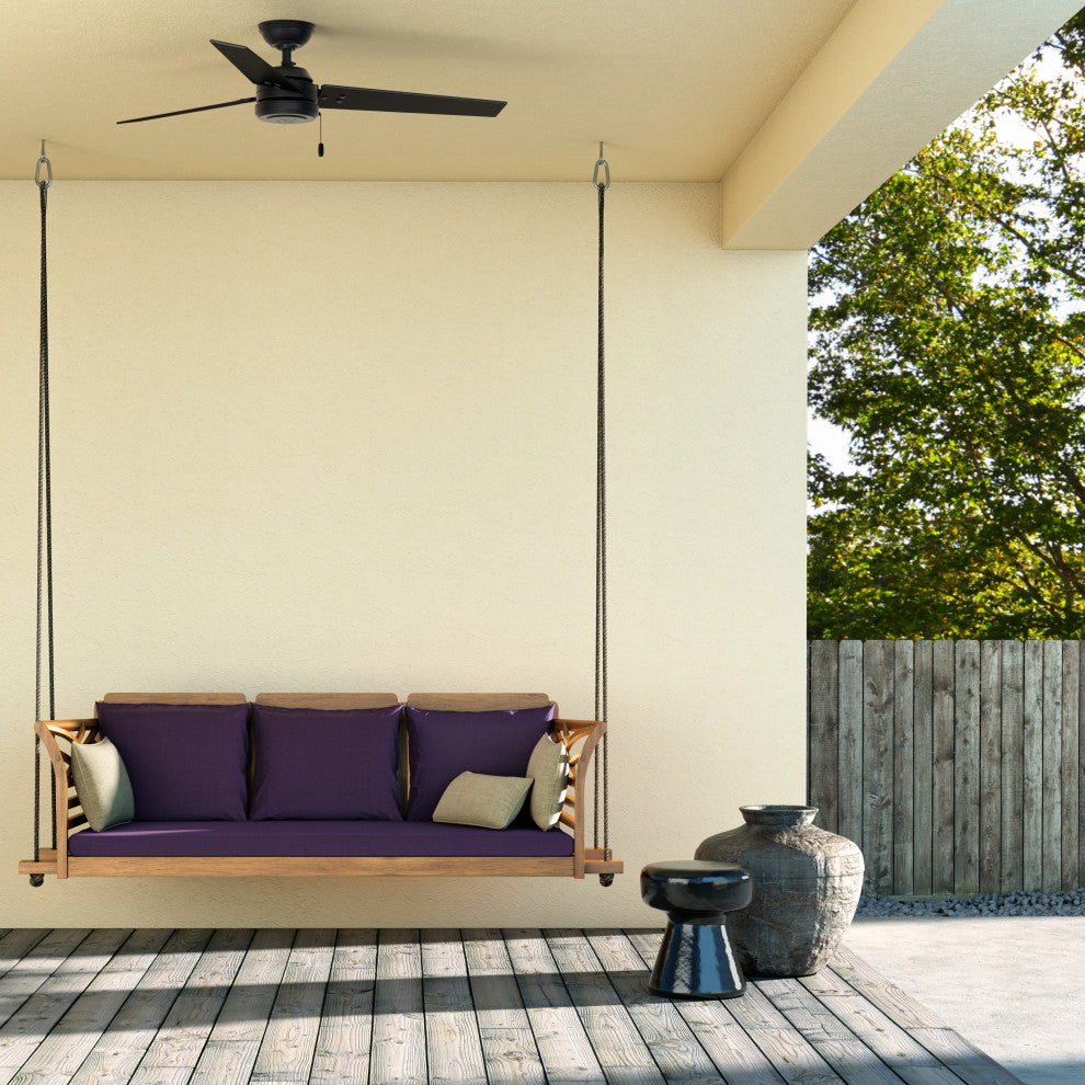 Hunter Fan Company 52" Cassius Matte Black Ceiling Fan