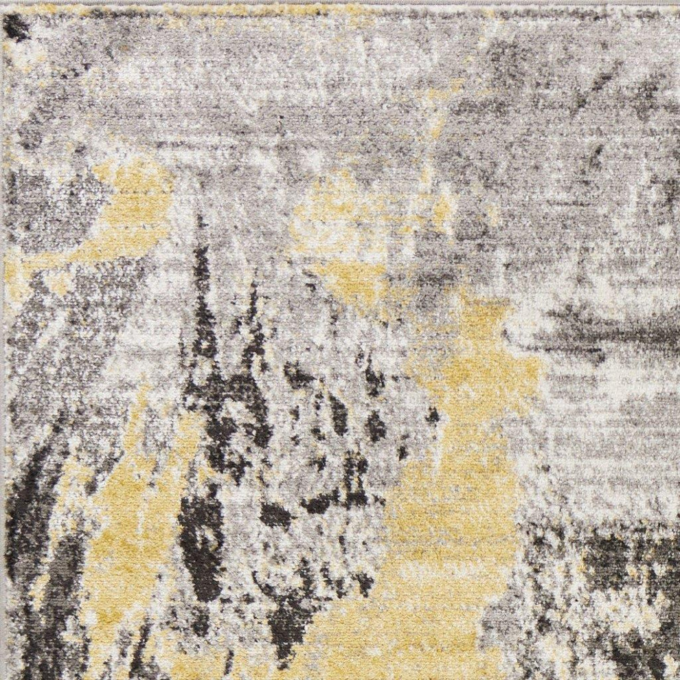 Skyline Grey Watercolors 7'10"X 10'10" Rug