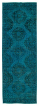 Rug N Carpet - Handwoven Turkish 4' 6" x 12' 10" Contemporary Runner Rug