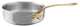 Mauviel M'Cook B Stainless Steel Saute Pan With Brass Handle, 3.2-qt