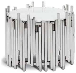Anna Side Table, Silver