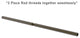 60" Shower Curtain Rod, Antique Brass