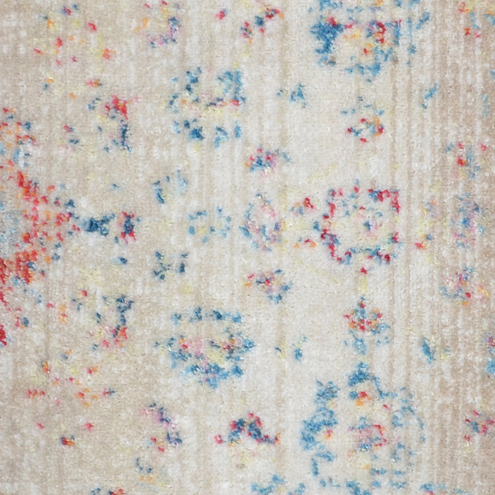MACHINE MADE POLYESTER AREA RUGS  -Multicolor, Oriental ,Rugs for Living Room