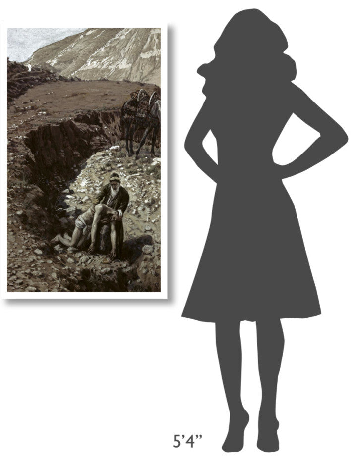 "Good Samaritan" Digital Paper Print by James Tissot, 25"x42"