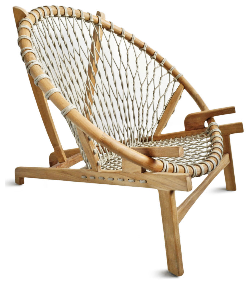 Outdoor Mayan Sunset Rope Chair