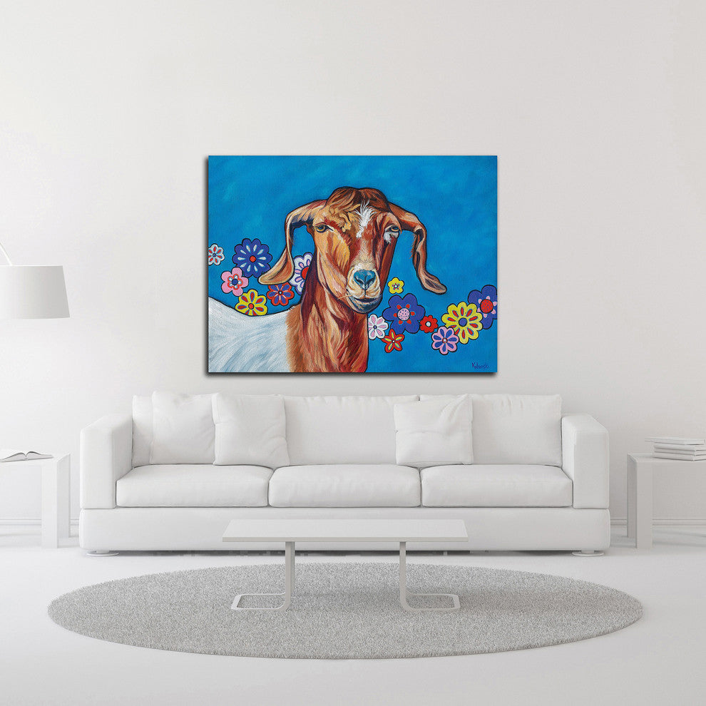Gertie by Kathryn Wronski, Print on Canvas, 32"x24"