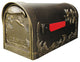 Hummingbird Curbside Mailbox, White