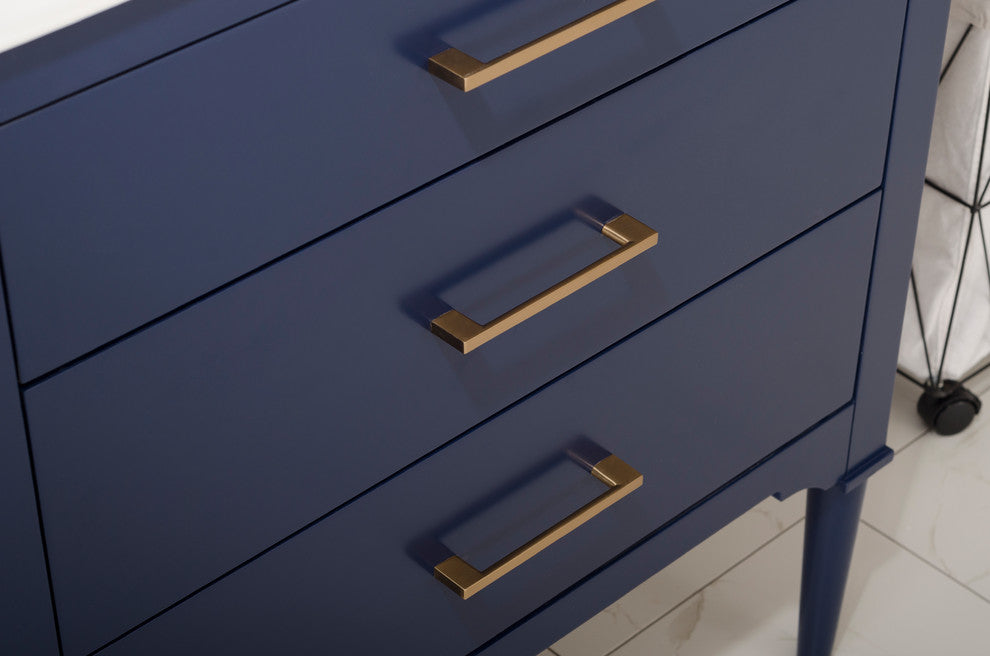 Mason 30" Single Sink Vanity, Blue