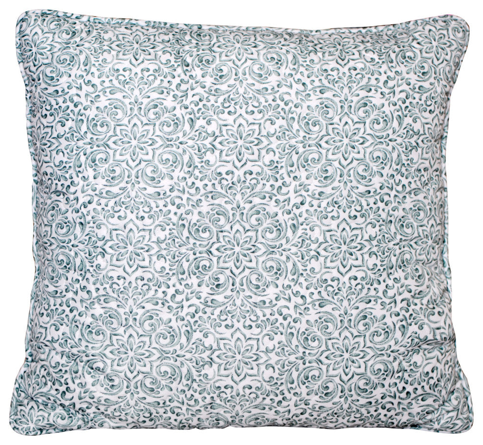 Chelsea Printed Quilted 6 Piece Bed Spread Set, Light Brown / Taupe, Queen