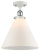 Innovations 916-1C-WPC-G41-L-LED 1-Light Semi-Flush Mount