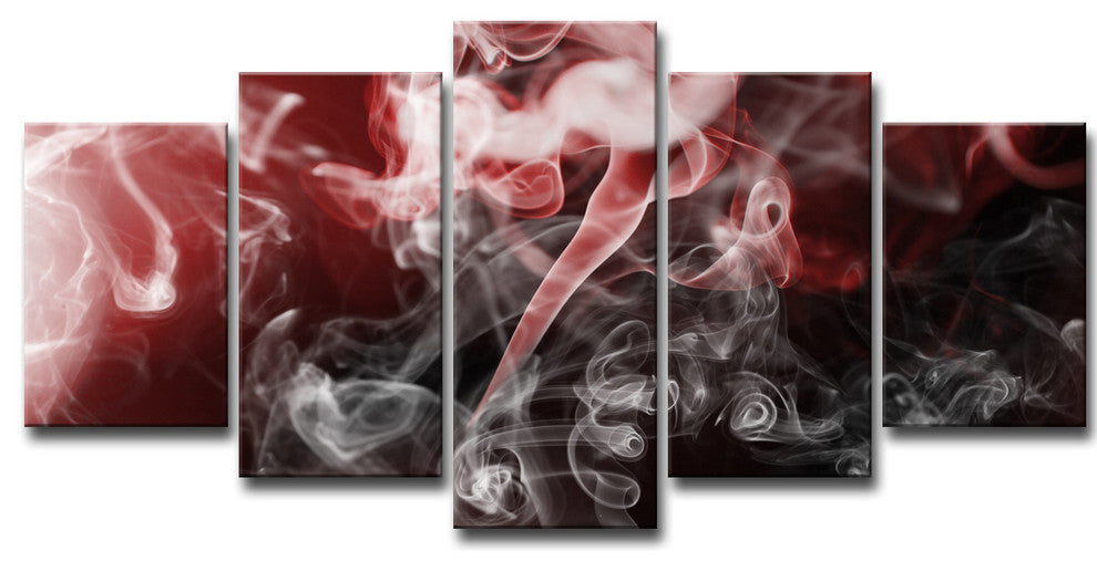 Ready2HangArt ''Glitzy Mist XLVI'' by Tristan Scott, 30"x60", 5 Piece Set