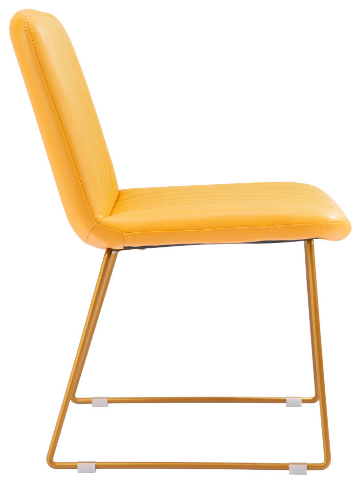 Joy Dining Chair, Set of 2 Yellow