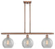 Innovations Lighting 516-3I-AC-G125-8-LED Athens 3 Light 36" Island Light