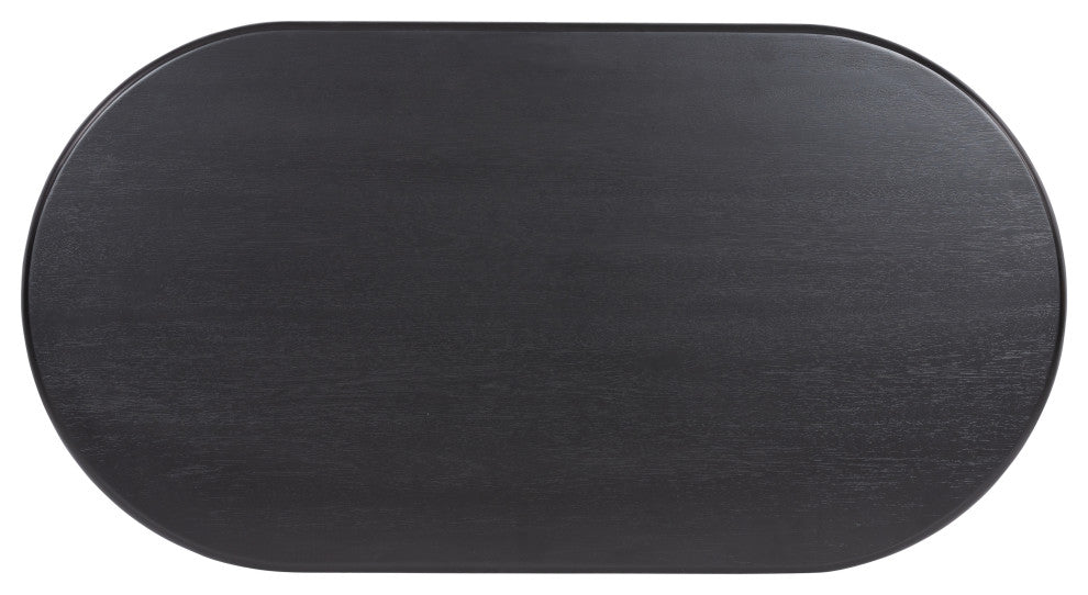 Paden Coffee Table-Aged Black Acacia