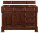 Brookfield 48" Warm Cherry Vanity, Carrara Marble Top