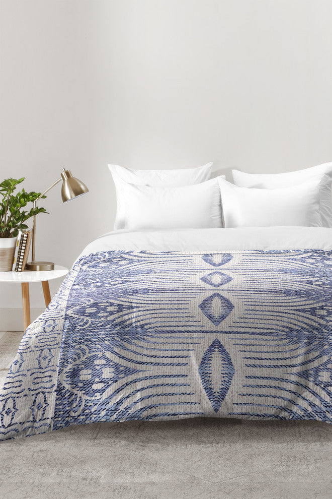 Holli Zollinger French Linen Tribal Ikat Comforter, Queen
