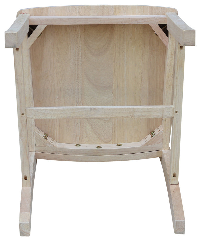 Set of Two Steambent Mission Chairs