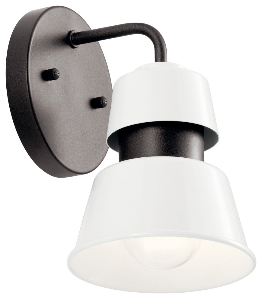 Lozano Outdoor Wall Light, 13", White