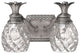 Hinkley Plantation Small Two Light Vanity, Polished Antique Nickel