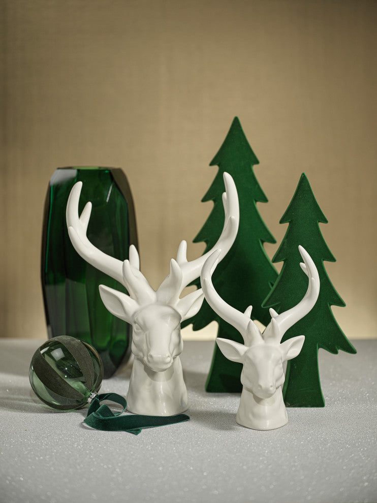 Rocky Mountain 15.5" Ceramic Stag Head Figurine Statue