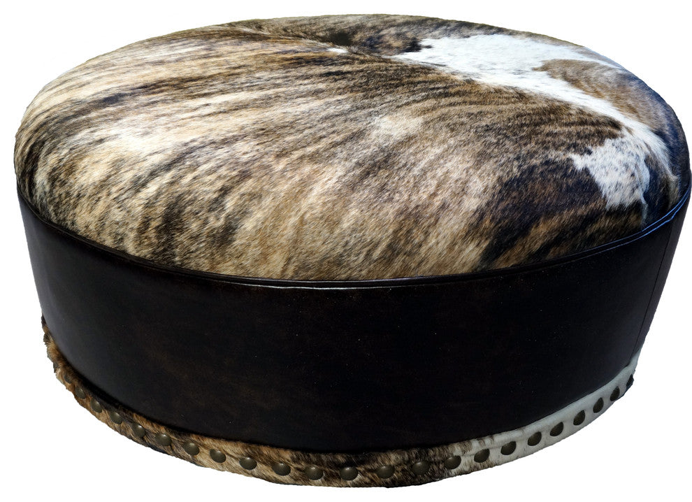 ï¿½Cabin Feverï¿½ 42ï¿½ Round Ottoman