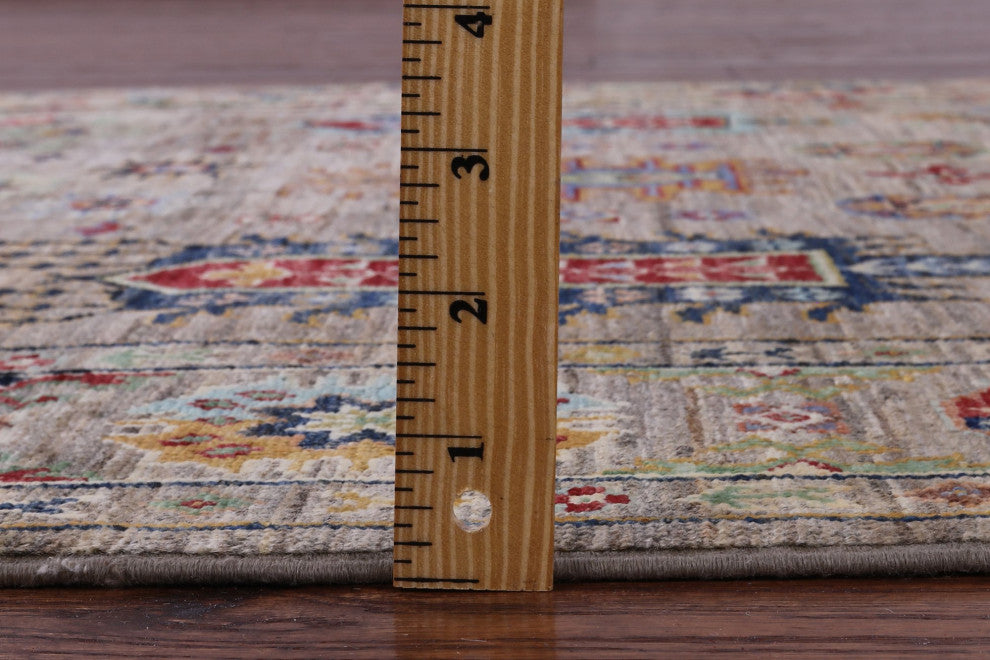 3' 9" X 5' 9" Persian Handmade Wool Rug - Q12355