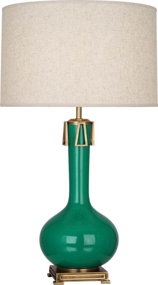 Robert Abbey RA-EG992 1-Light Table Lamp, Athena