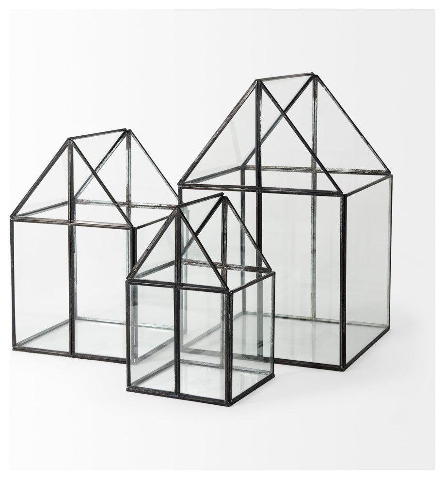Sikes, Small, 6Lx6Wx10H Glass Terrarium