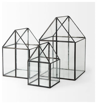 Sikes, Small, 6Lx6Wx10H Glass Terrarium