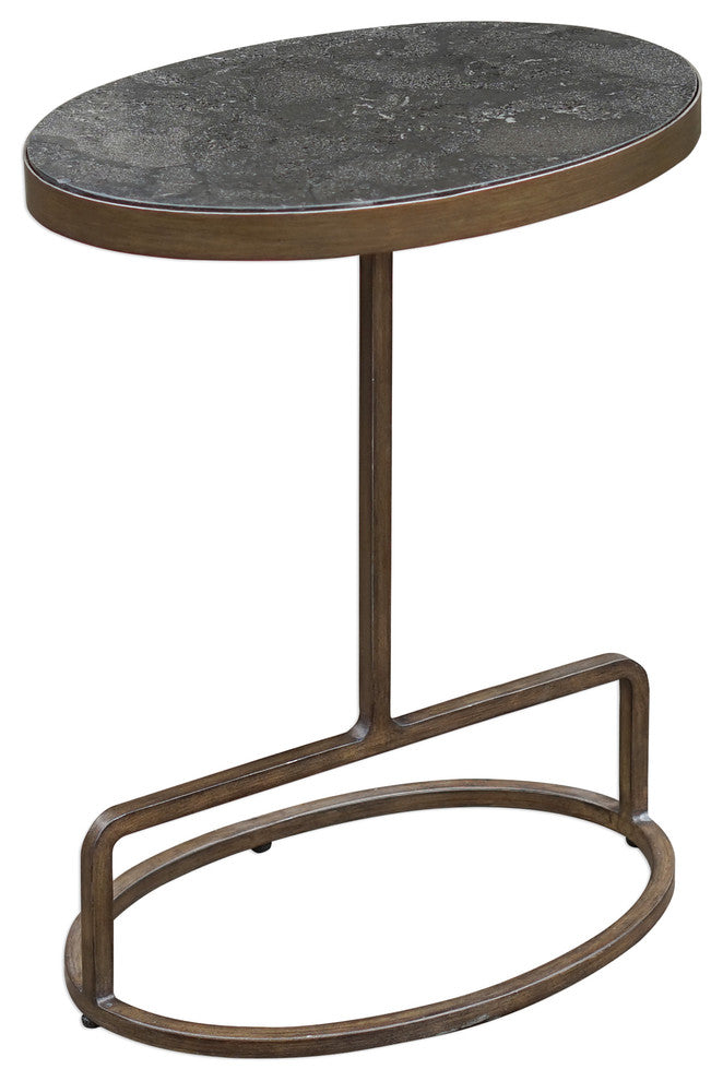 Jessenia Stone Accent Table