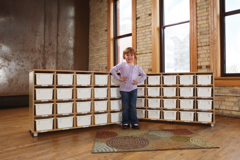 Truemodern 20-Cubbie Bins Storage, 20-Compartment