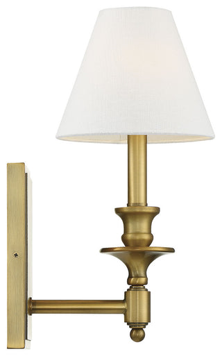 Washburn 1-Light Wall Sconce, Warm Brass