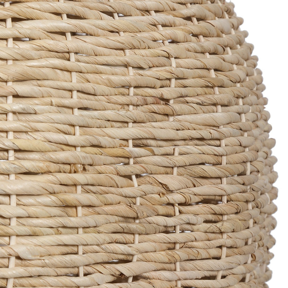 Uttermost Seagrass 1 Light Dome Pendant 21536