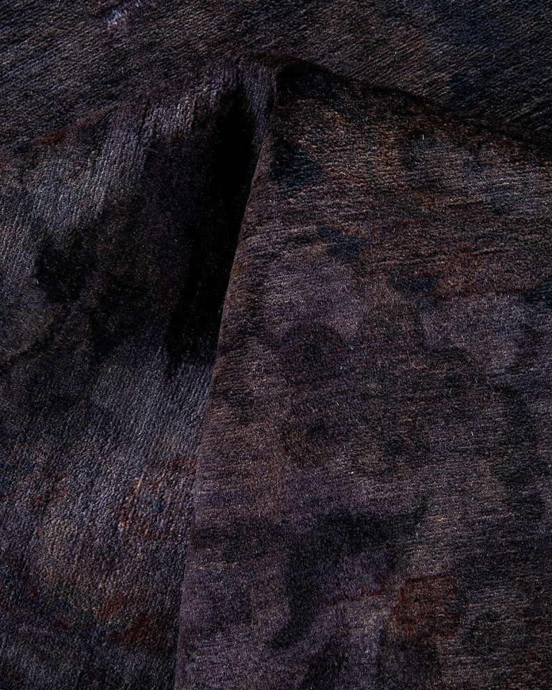 Fine Vibrance, One-of-a-Kind Hand-Knotted Area Rug Gray, 8'3"x10'5"